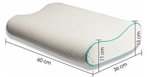 Anatomski jastuk s memorijskom pjenom 40x60 cm – Mila Home