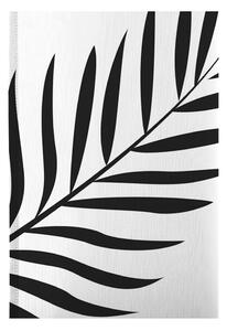 Bijela zavjesa 140x300 cm Foliage – Blanc