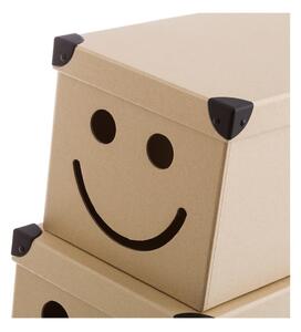 Kartonske dječje kutije za pohranu u setu 10 kom Smile – Casa Selección