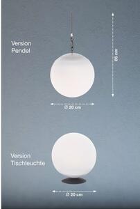 LED solarno prigušivo vanjsko svjetlo za daljinsko upravljanje ø 20 cm Twin - Fischer & Honsel