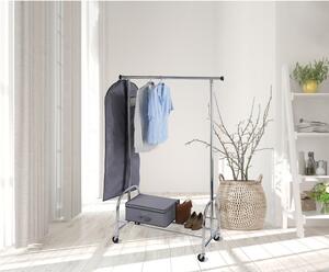 Metalni mobilni stalak za odjeću u srebrnoj boji Profi – Wenko