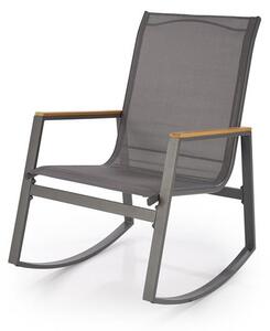 Vrtna fotelja za ljuljanje Zamant (siva)