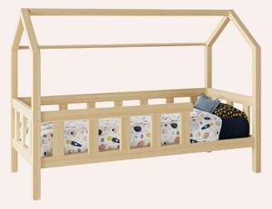 Premium dječji krevet s pregradom 80x160 cm - na nogicama