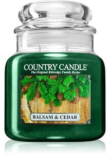 Country Candle Balsam & Cedar mirisna svijeća 453 g