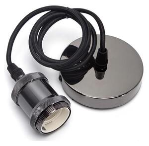 Aigostar - Kabel za napajanje 1xE27/60W/230V antracit