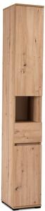 Zondo.hr Ormar s policama Pratt (hrast artisan) . Akcija -19%. 1129284