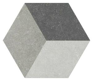 Kamena podna pločica Traffic 3D (Sive boje)