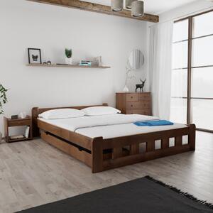 Krevet Naomi povišen 160 x 200 cm, hrast Podnica: Sa lameliranom podnicom, Madrac: Bez madraca