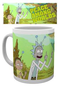 Šalice Rick And Morty - Peace