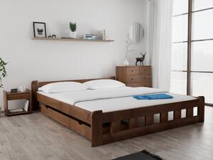 Krevet Naomi povišen 180 x 200 cm, hrast Podnica: Sa podnicom od letvi, Madrac: Bez madraca