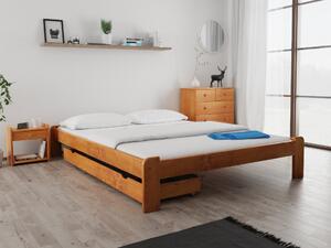 Krevet ADA 140 x 200 cm, joha Podnica: Sa podnicom od letvi, Madrac: Bez madraca