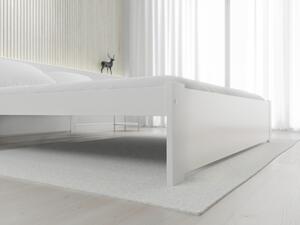 Krevet IKAROS 160 x 200 cm, bijeli Podnica: Sa podnicom od letvi, Madrac: Bez madraca