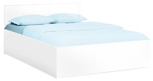 Krevet SOFIA 120 x 200 cm, bijeli Podnica: Bez podnice, Madrac: Bez madraca