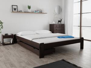 Krevet ADA 160 x 200 cm, orah Podnica: Bez podnice, Madrac: Bez madraca