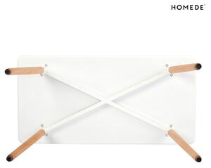 Bijeli blagovaonski stol ELLE 120x80
