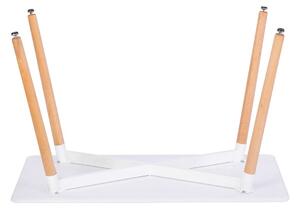 Bijeli blagovaonski stol ELLE 120x80