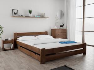 Krevet Laura 160 x 200 cm, hrast Podnica: Sa lameliranom podnicom, Madrac: Bez madraca