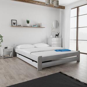 Krevet Emily 160 x 200 cm, bijeli Podnica: Sa lameliranom podnicom, Madrac: Bez madraca