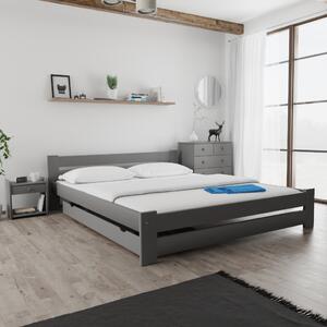 Krevet OLA 180 x 200 cm, sivi Podnica: Bez podnice, Madrac: Bez madraca
