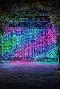 Kombinirana LED svjetlosna zavjesa Twinkly Curtain 150cm RGB-AWW 210LED