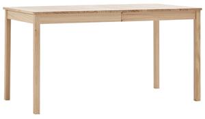 VidaXL Blagavaonski stol 140 x 70 x 73 cm od borovine