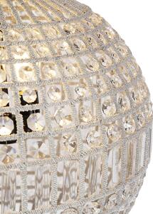 Art Deco viseća svjetiljka kristal sa zlatom 50 cm - Kasbah