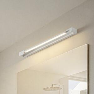 Arcchio LED zidna svjetiljka Jora, 60 cm, bijela, okretna, IP44, Bijela, kupaonica, Aluminij
