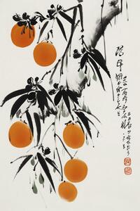 Ilustracija Japanese Oranges, Treechild, (26.7 x 40 cm)