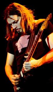 Fotografija David Gilmour, February 1977: concert of rock band Pink Floyd