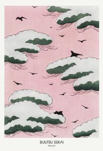 Ilustracija Pink Sky, Studio Collection, (30 x 40 cm)