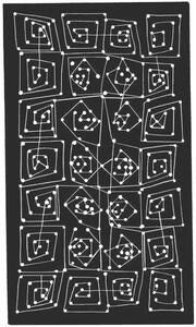 Ilustracija Connect the Dots Pattern, CSA Images, (24.6 x 40 cm)
