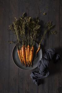 Umjetnička fotografija Roasted carrots, Diana Popescu, (26.7 x 40 cm)