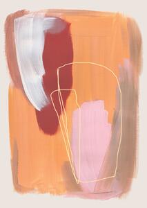 Ilustracija Abstract Brush Strokes 125, Mareike Bohmer, (26.7 x 40 cm)
