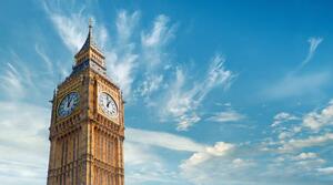 Umjetnička fotografija Big Ben Clock Tower in London,, anyaivanova, (40 x 22.5 cm)