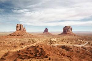 Umjetnička fotografija Monument Valley, Arizona, USA, (40 x 26.7 cm)