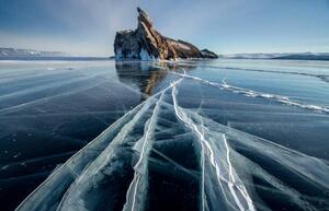 Umjetnička fotografija Lake Baikal is a frosty winter, Evgeniy Ivanov, (40 x 26.7 cm)