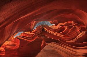 Umjetnička fotografija Antelope Canyon, Arizona, USA, Spondylolithesis, (40 x 26.7 cm)