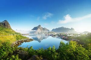 Umjetnička fotografija Reine Village, Lofoten Islands, Norway, IakovKalinin, (40 x 26.7 cm)