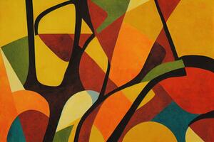 Umjetnička fotografija Colors in abstract painting, Jasmin Merdan, (40 x 26.7 cm)