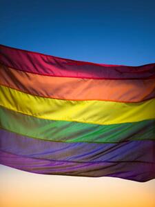 Umjetnička fotografija Rainbow flag, Jonathan Knowles, (30 x 40 cm)