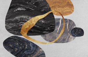 Ilustracija Abstract marble art. Rich texture. Modern, Luzhi Li, (40 x 26.7 cm)