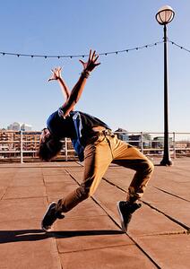 Fotografija Street dancer, John and Tina Reid, (30 x 40 cm)