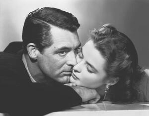 Umjetnička fotografija Cary Grant And Ingrid Bergman, (40 x 30 cm)