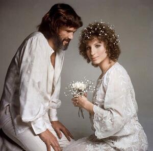 Fotografija Kris Kristofferson And Barbra Streisand, (40 x 40 cm)