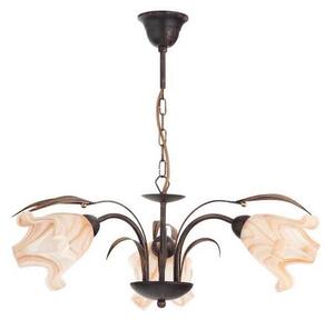 Luster na lancu DUCATTI 3xE14/10W/230V brončana