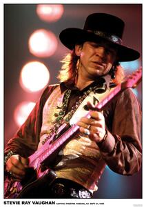 Poster Stevie Ray Vaughan - New Jersey 85