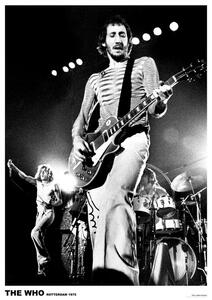Poster The Who - Pete Townsend Rotterdam 1975, (59.4 x 84 cm)