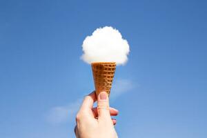 Ilustracija Cloud ice cream., Artur Debat