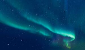 Fotografija Northern lights in the sky, murat4art, (40 x 22.5 cm)