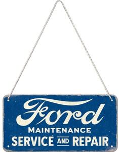 Metalni znak Ford - Service & Repair, (20 x 10 cm)